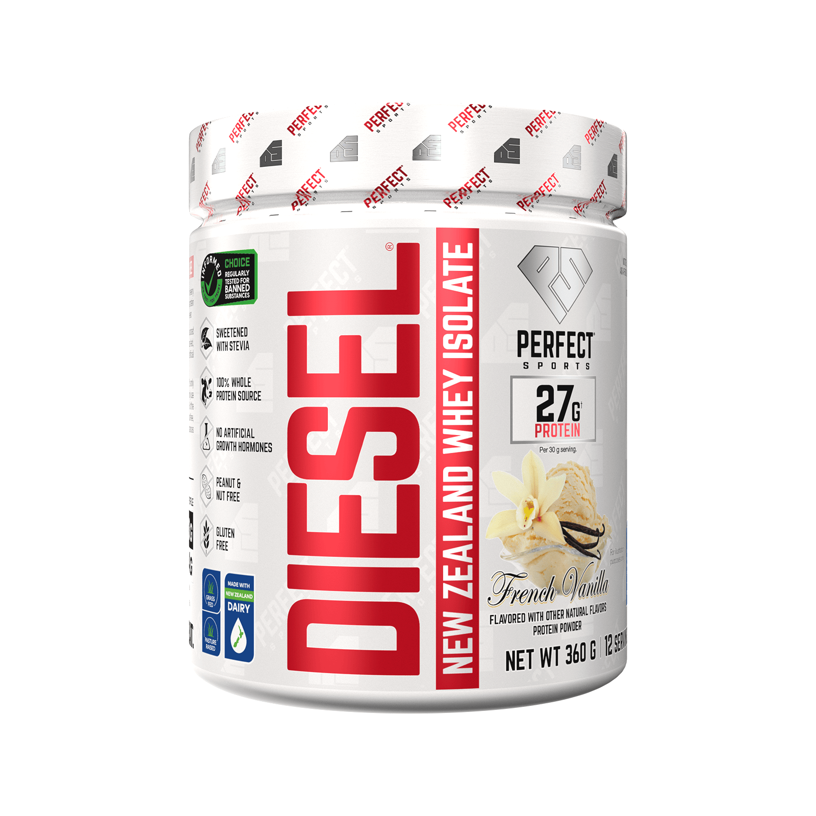 Diesel New Zealand Whey Isolate - French Vanilla 360 G