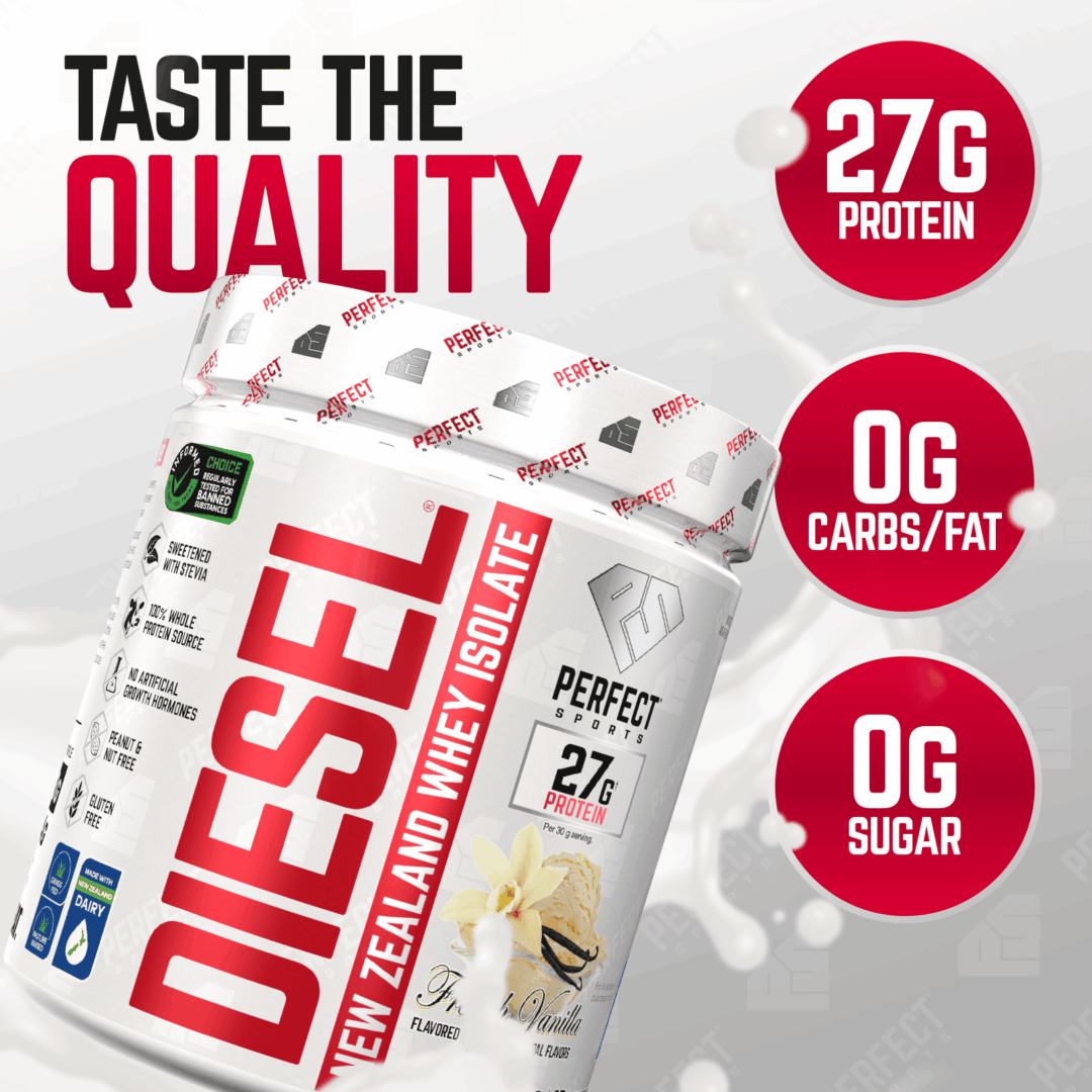 DIESEL Protein Powder | 100% Pure New Zealand Whey Isolate