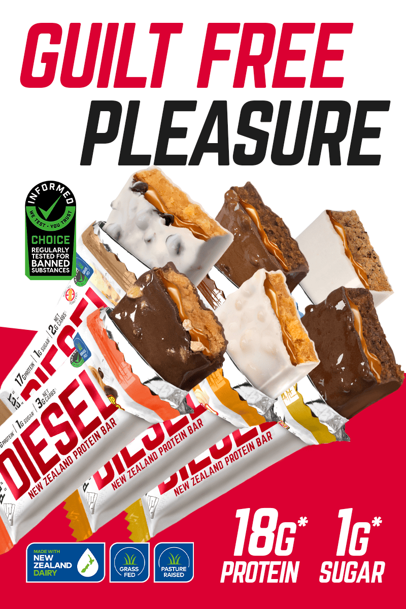 Guilt free pleasure protein bars.