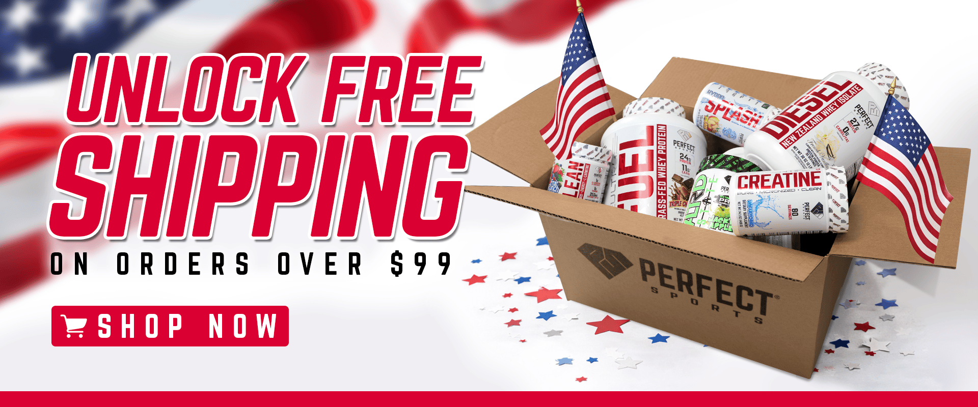 Unlock free shipping available on order over $99 - Shop Now
