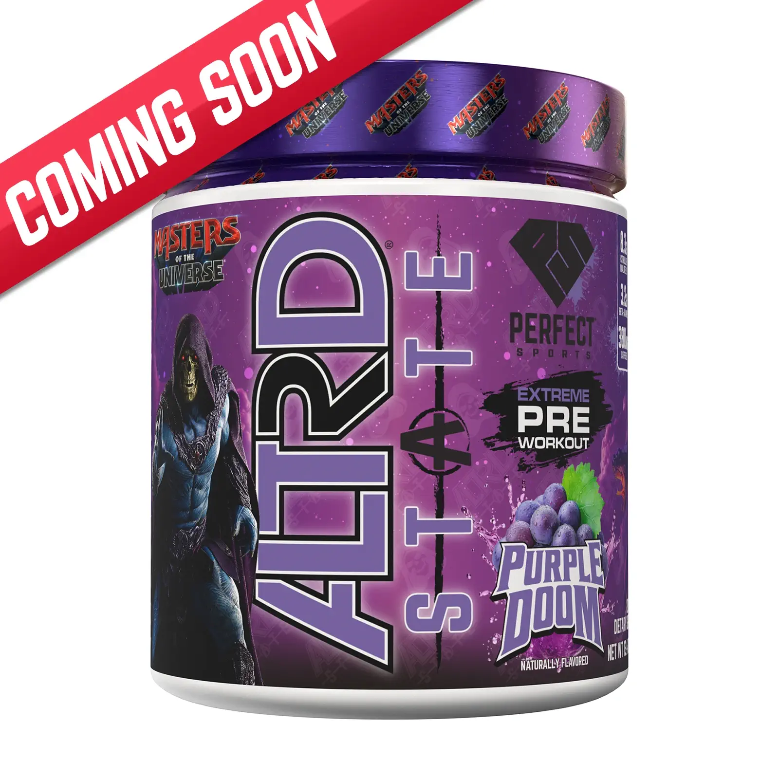 ALTRD State Extreme Preworkout - 381G Purple Doom Skeletor Flavor