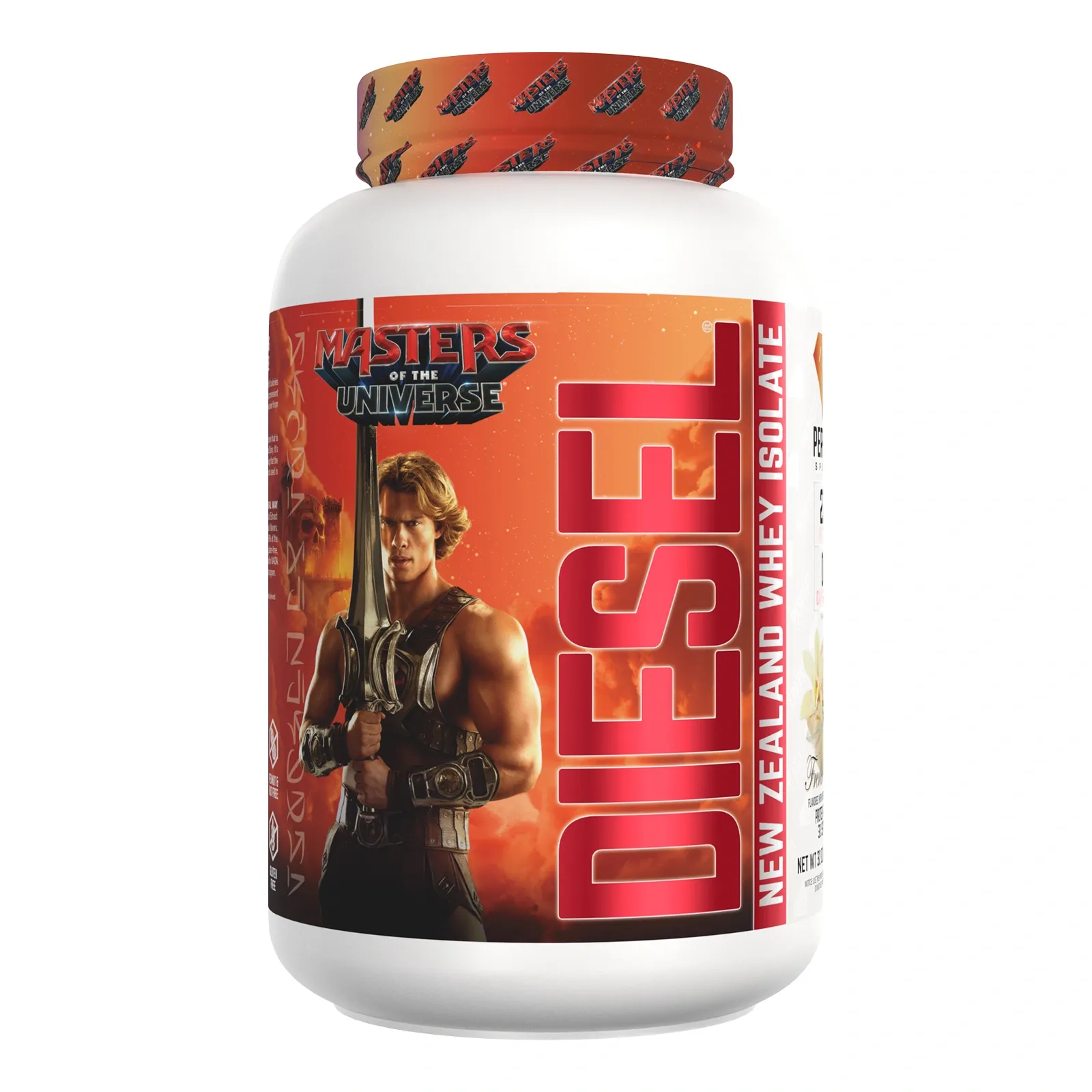 Masters of the Universe™ Limited Edition Diesel® New Zealand Whey Isolate - 2 lbs French Vanilla Flavor