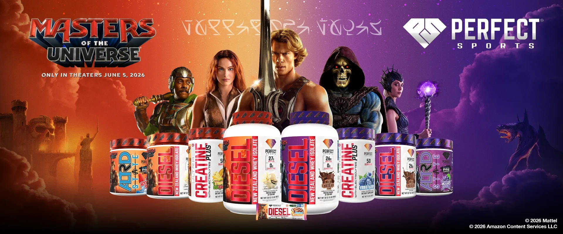 Masters of the Universe X PERFECT Sports